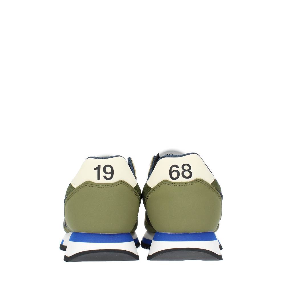 SUN68 Sneakers in pelle e tessuto Saldi