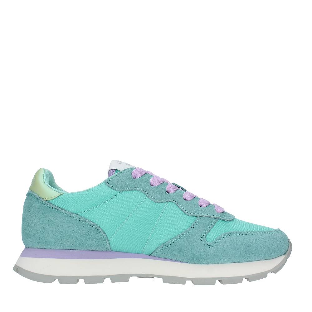 SUN68 Sneakers in camoscio e tessuto Moda