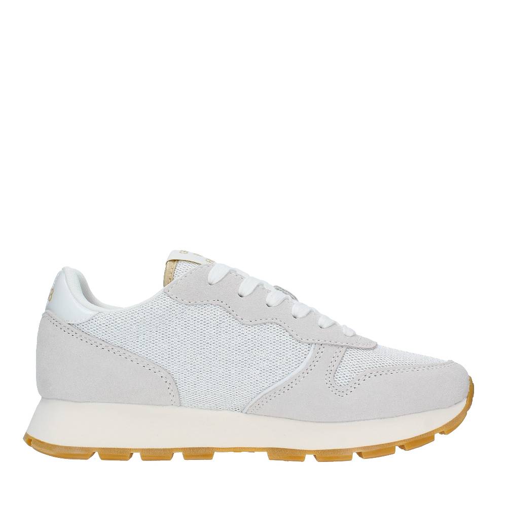 SUN68 Sneakers in camoscio e tessuto Italia