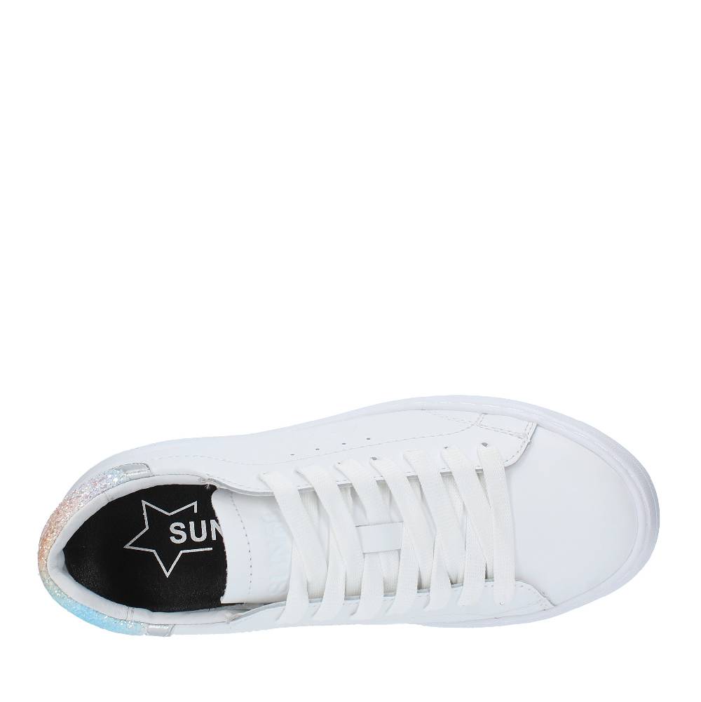 SUN68 Sneakers in pelle In Linea
