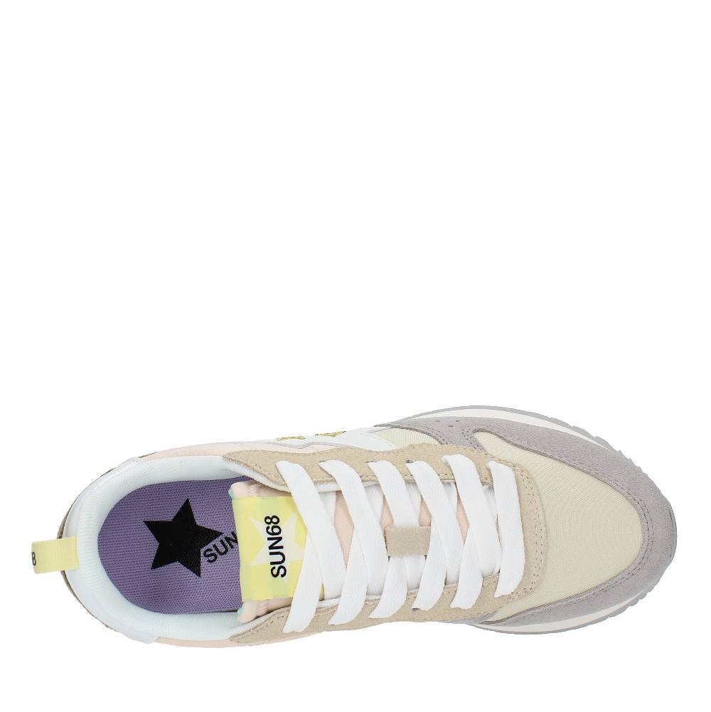 SUN68 Sneakers in pelle camoscio e tessuto Qualità
