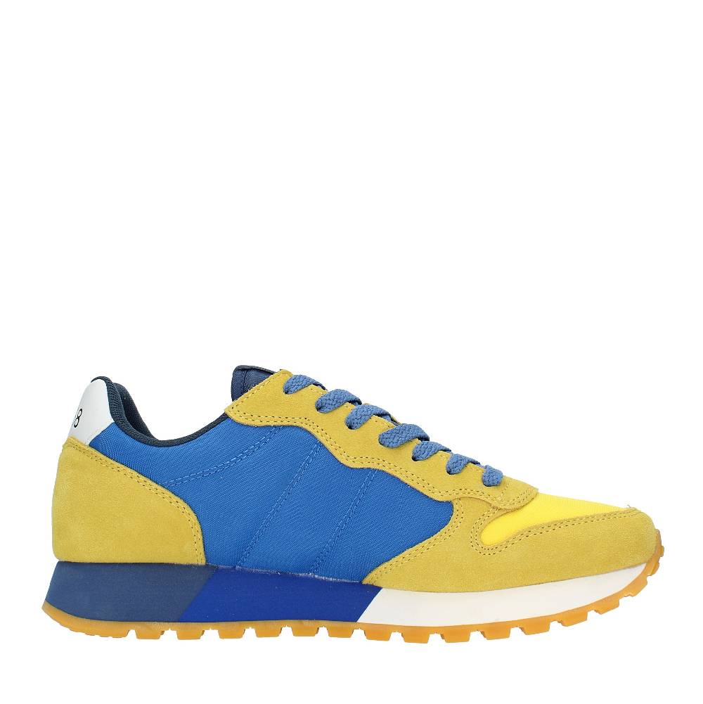 SUN68 Sneakers in pelle camoscio e tessuto Promozione