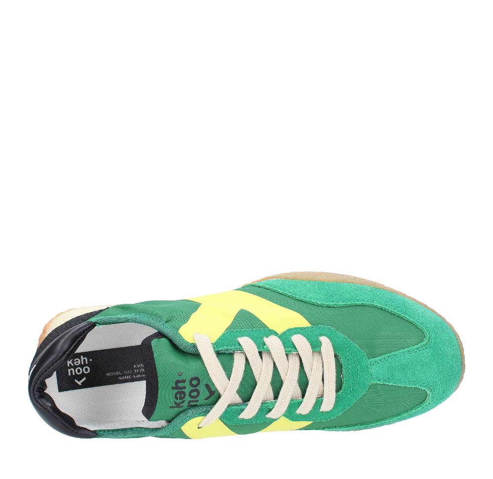 KEH NOO Sneakers in camoscio tessuto e gomma Spedizione Gratuita