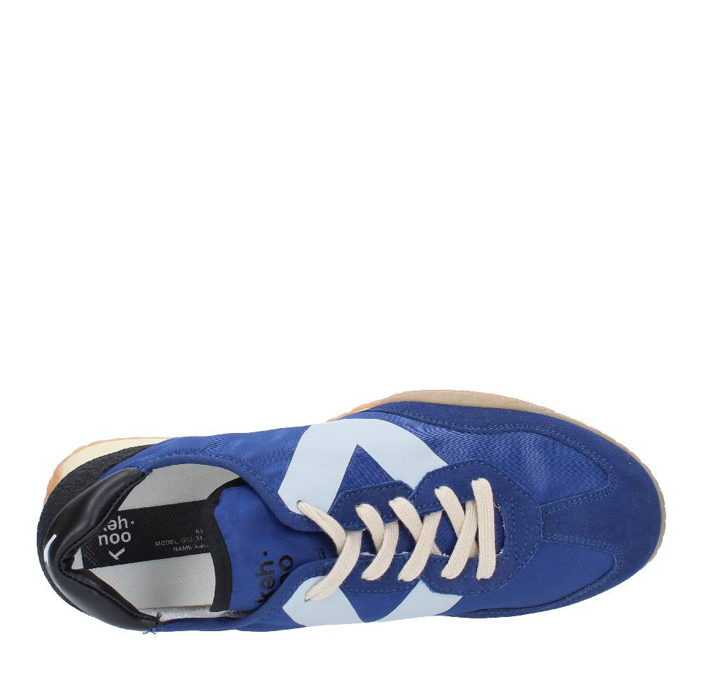 KEH NOO Sneakers in camoscio tessuto e gomma Pezzi Unici
