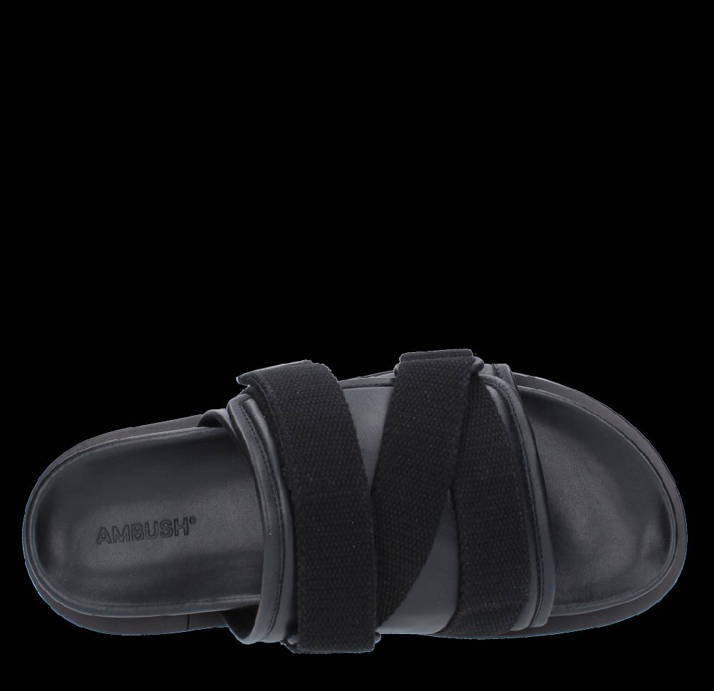 AMBUSH Mules in pelle e tessuto Negozi Online