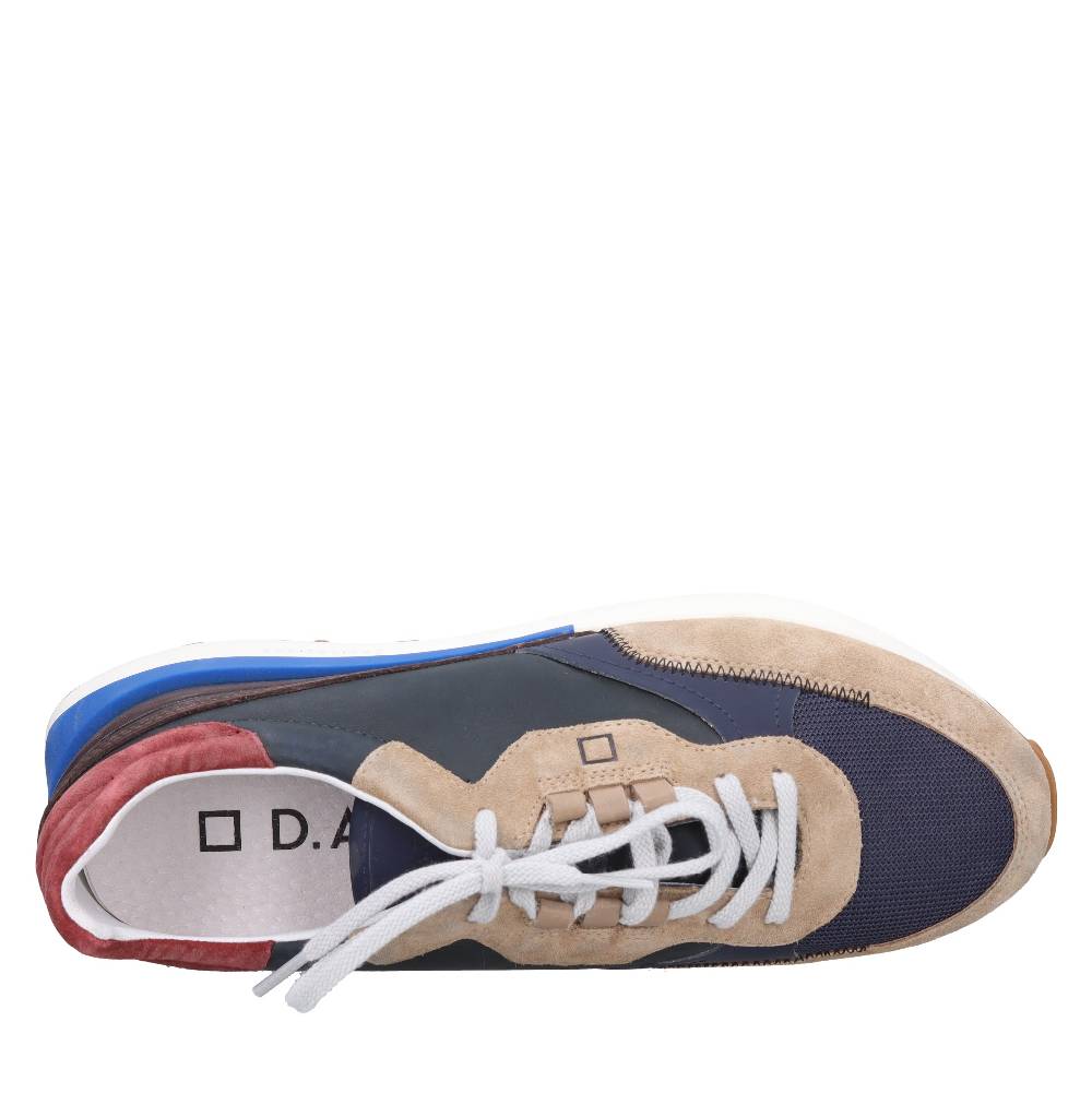 D.A.T.E. Sneakers multimateriale Consegna Veloce