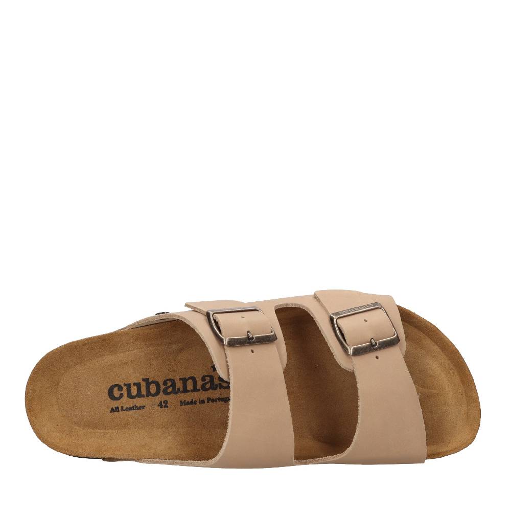 CUBANAS Mules in pelle Offerte