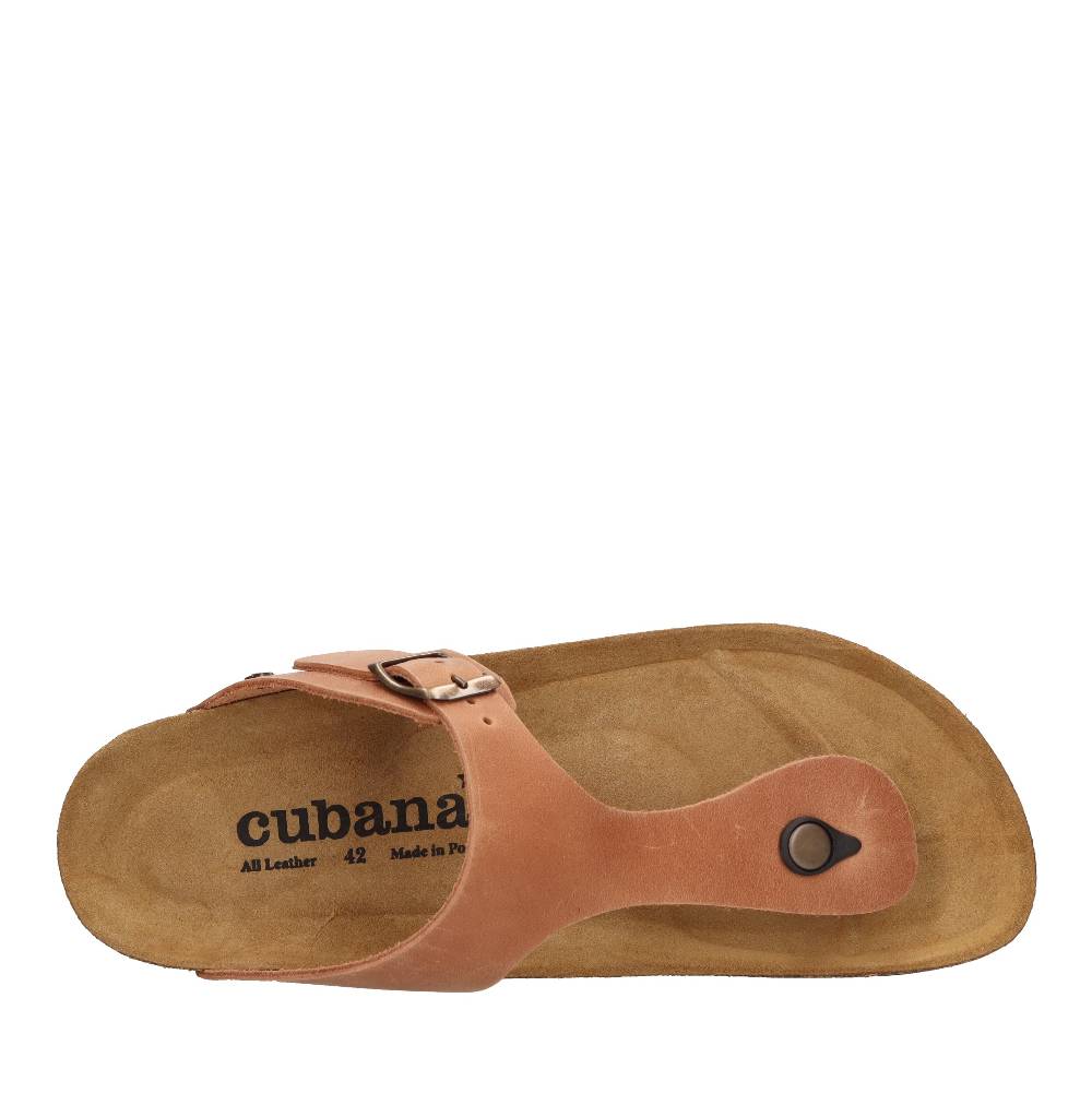CUBANAS Mules infradito in pelle Vendita Economica