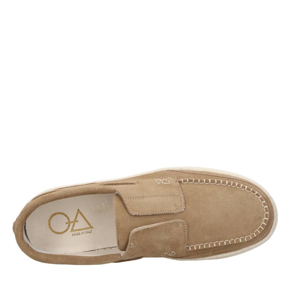 OA NON-FASHION Slip on in camoscio Nuova