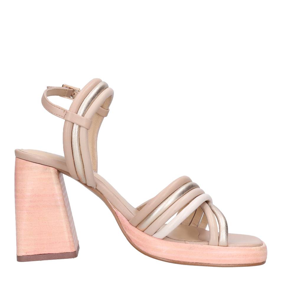EMANUELLE VEE Sandali in pelle In Linea