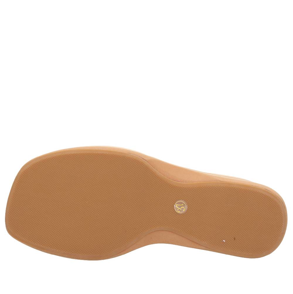 EMANUELLE VEE Mules Zeppa in pelle Qualità Garantita