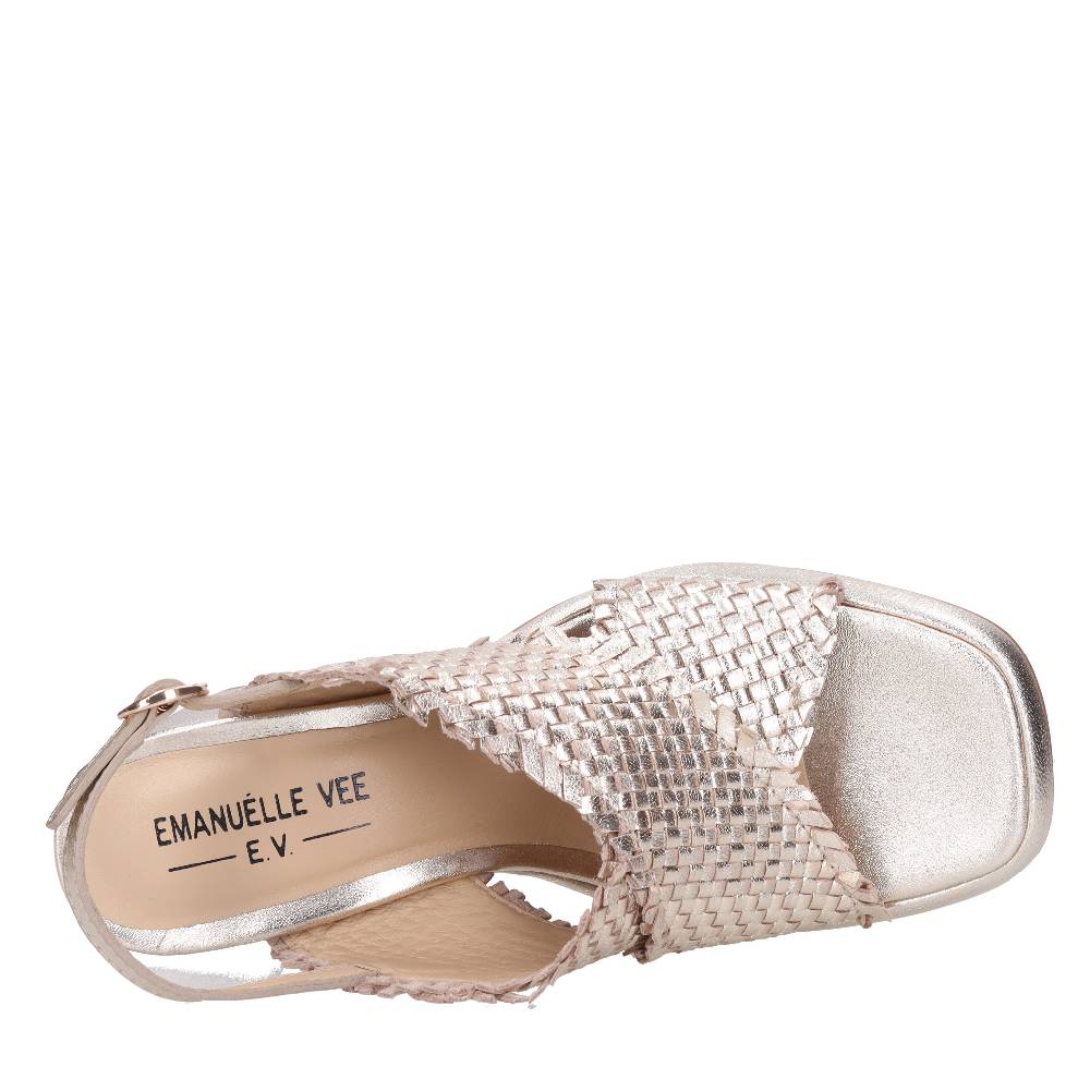 EMANUELLE VEE Sandali in pelle Fino Al -60%