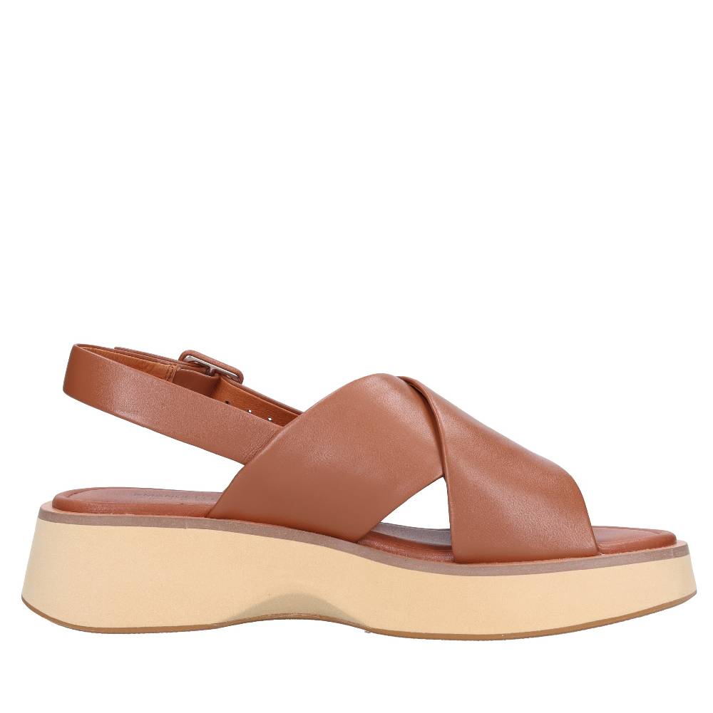EMANUELLE VEE Sandali in pelle Sconto