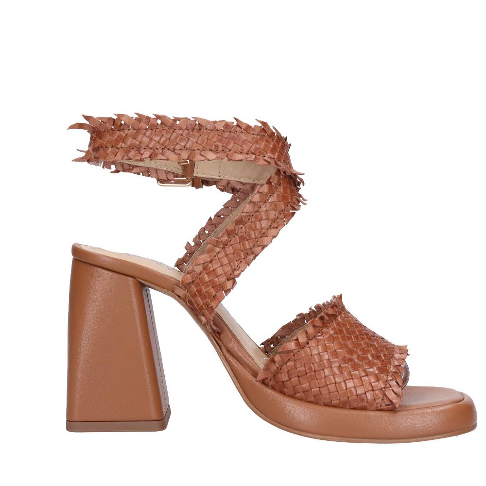 EMANUELLE VEE Sandali in pelle Online