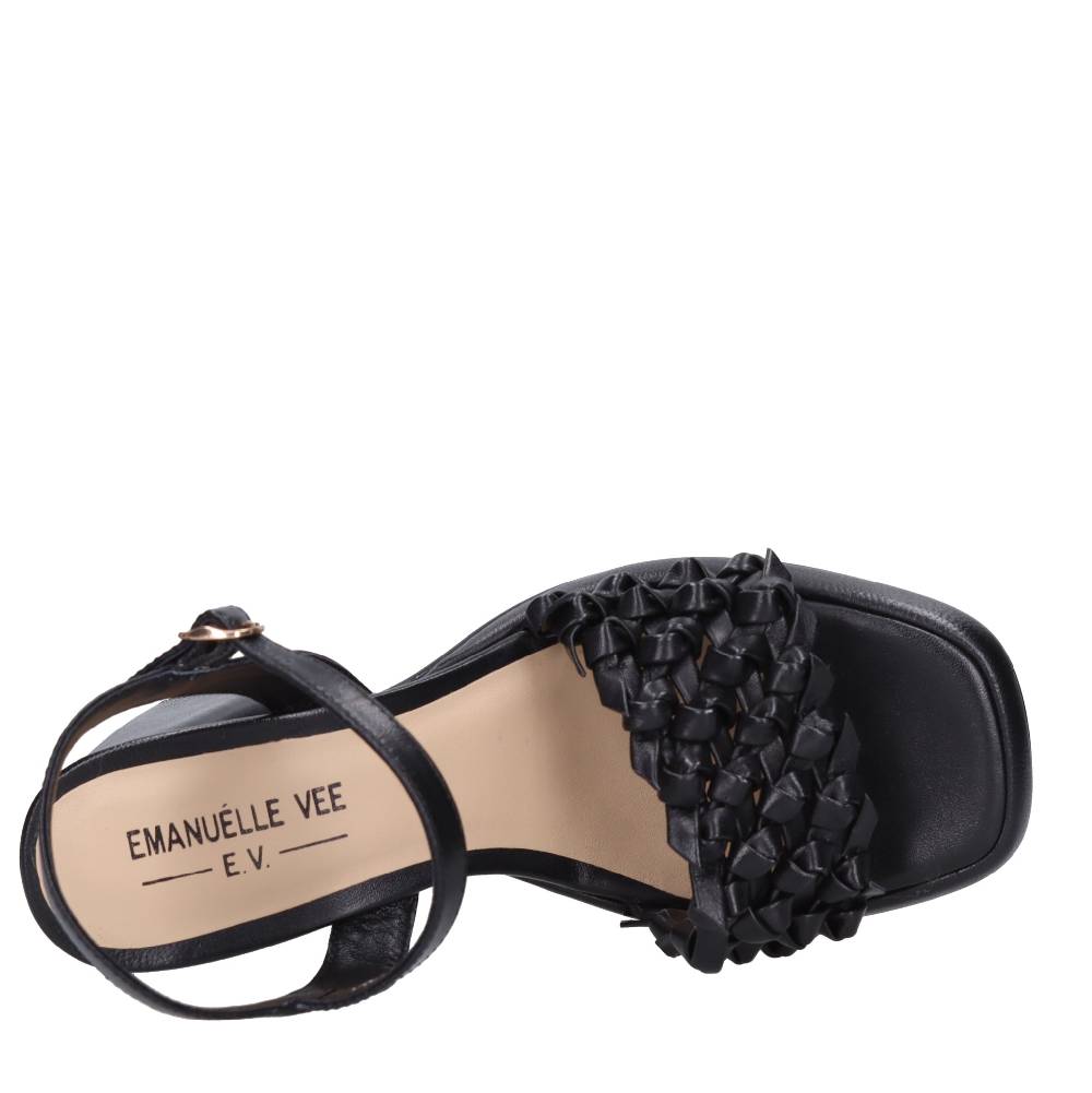 EMANUELLE VEE Sandali in pelle Outlet