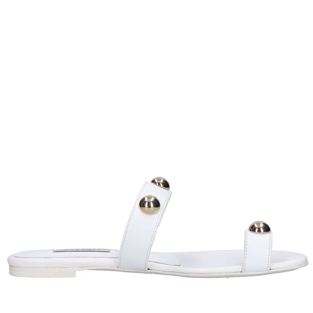 CASADEI Mules infradito in pelle Italy