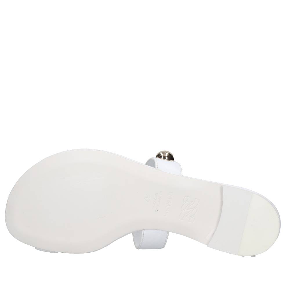 CASADEI Mules infradito in pelle Italy
