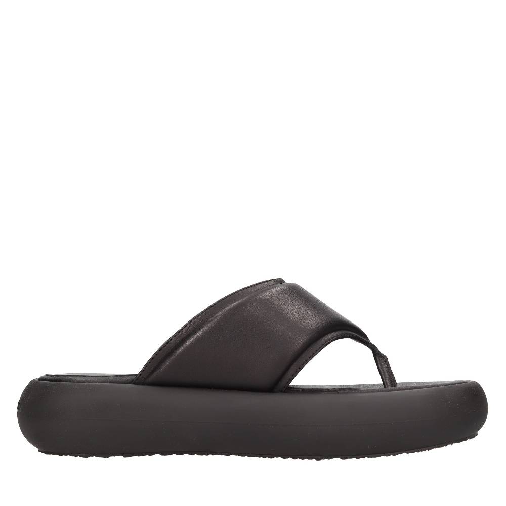 VIC MATIE Mules infradito in pelle In Linea