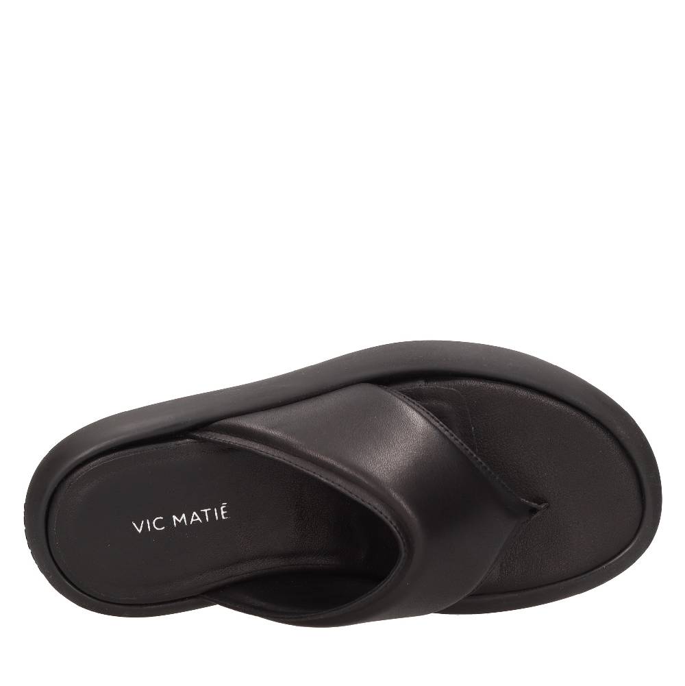 VIC MATIE Mules infradito in pelle In Linea