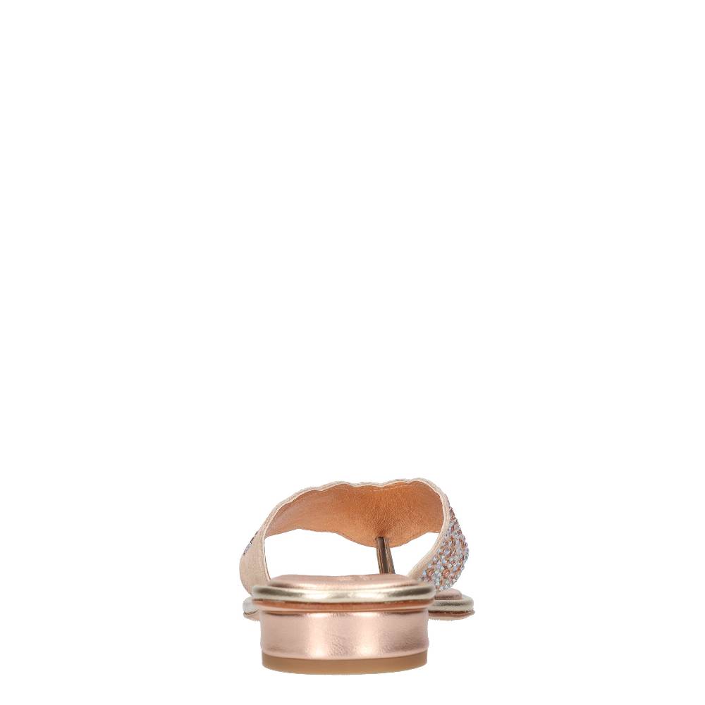 PASQUINI Mules in camoscio e strass Qualità Garantita