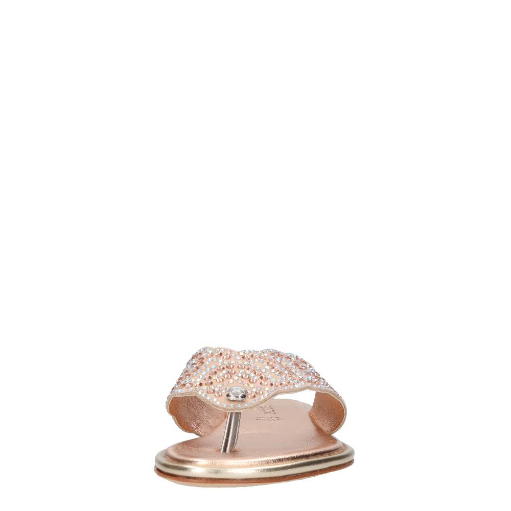 PASQUINI Mules in camoscio e strass Qualità Garantita