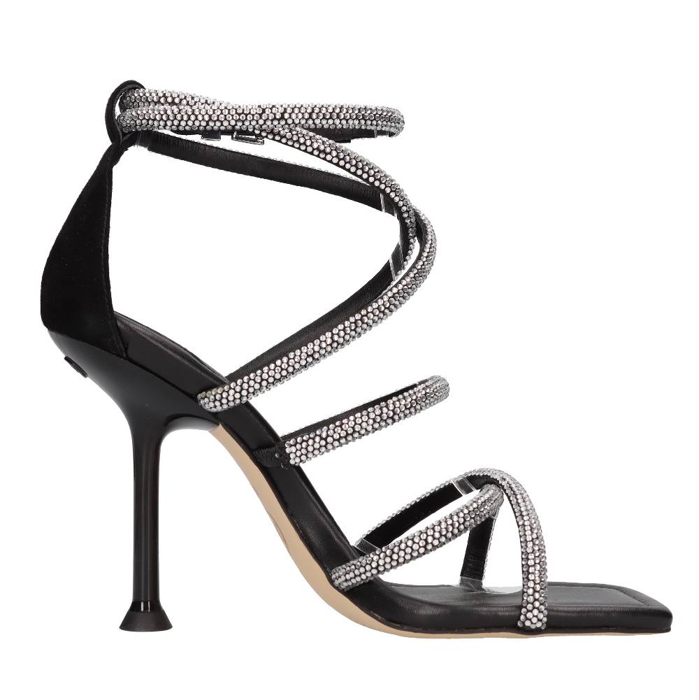 MICHAEL KORS Sandali in pelle e strass Shopping Online