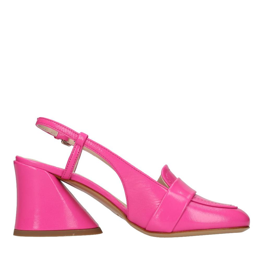 STRATEGIA Décolleté Slingback in pelle Sconto