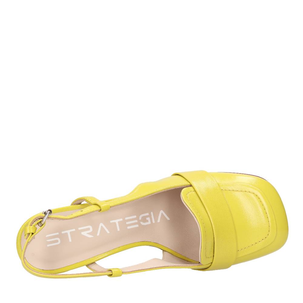 STRATEGIA Décolleté Slingback in pelle Online