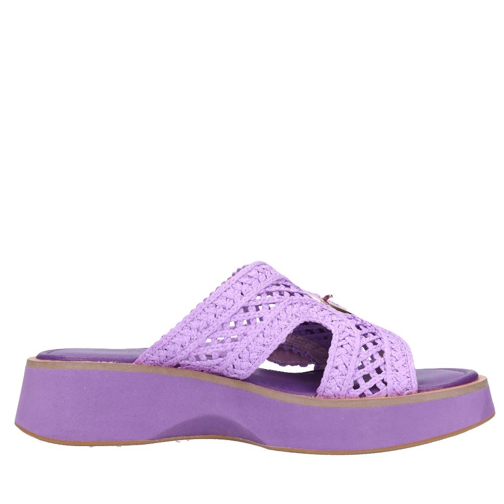EMANUELLE VEE Mules in tessuto Offerte