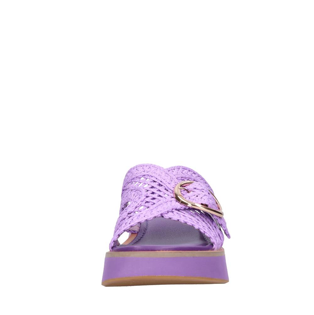 EMANUELLE VEE Mules in tessuto Offerte