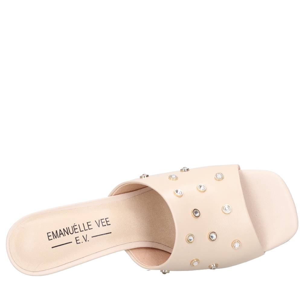 EMANUELLE VEE Mules in pelle Vendite Flash