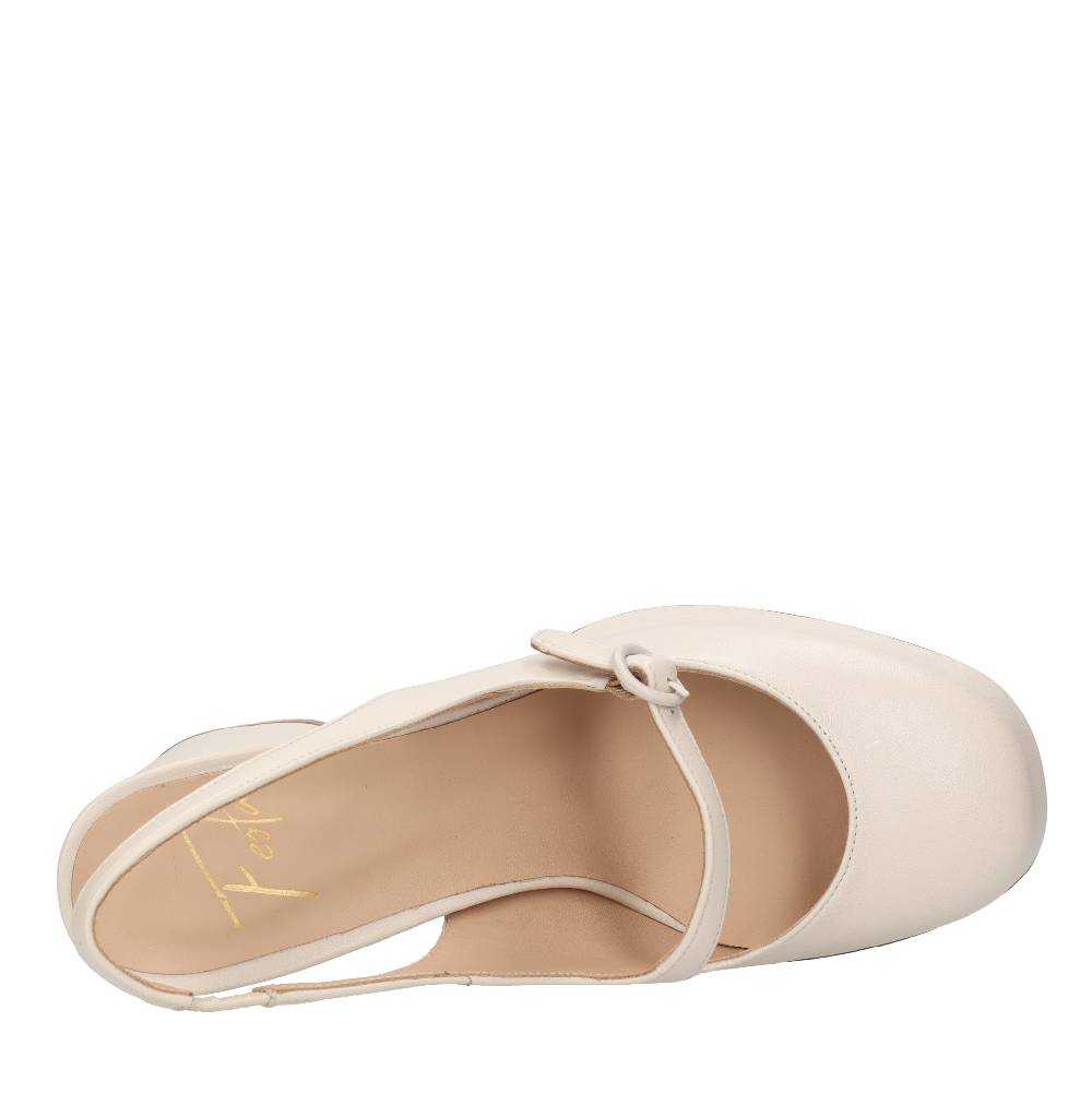 FESTA Décolleté slingback in pelle Nuovo