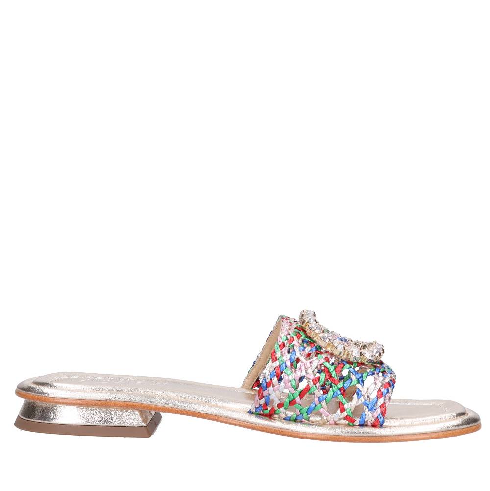 EMANUELLE VEE Mules in pelle In Saldo