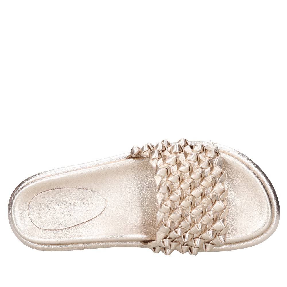 EMANUELLE VEE Mules in pelle Nuova