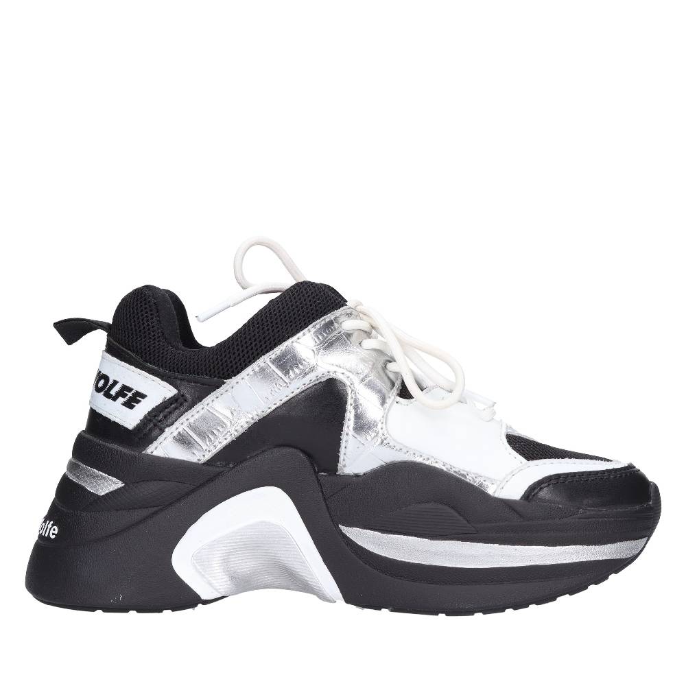 NAKED WOLFE Sneakers in pelle ed ecopelle Italy