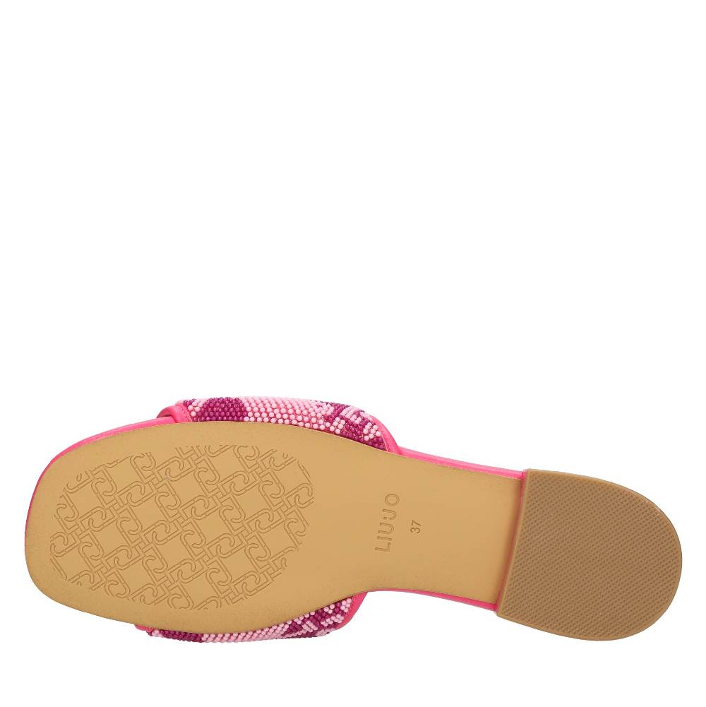 LIU JO Mules in perline ed ecopelle Acquista Ora
