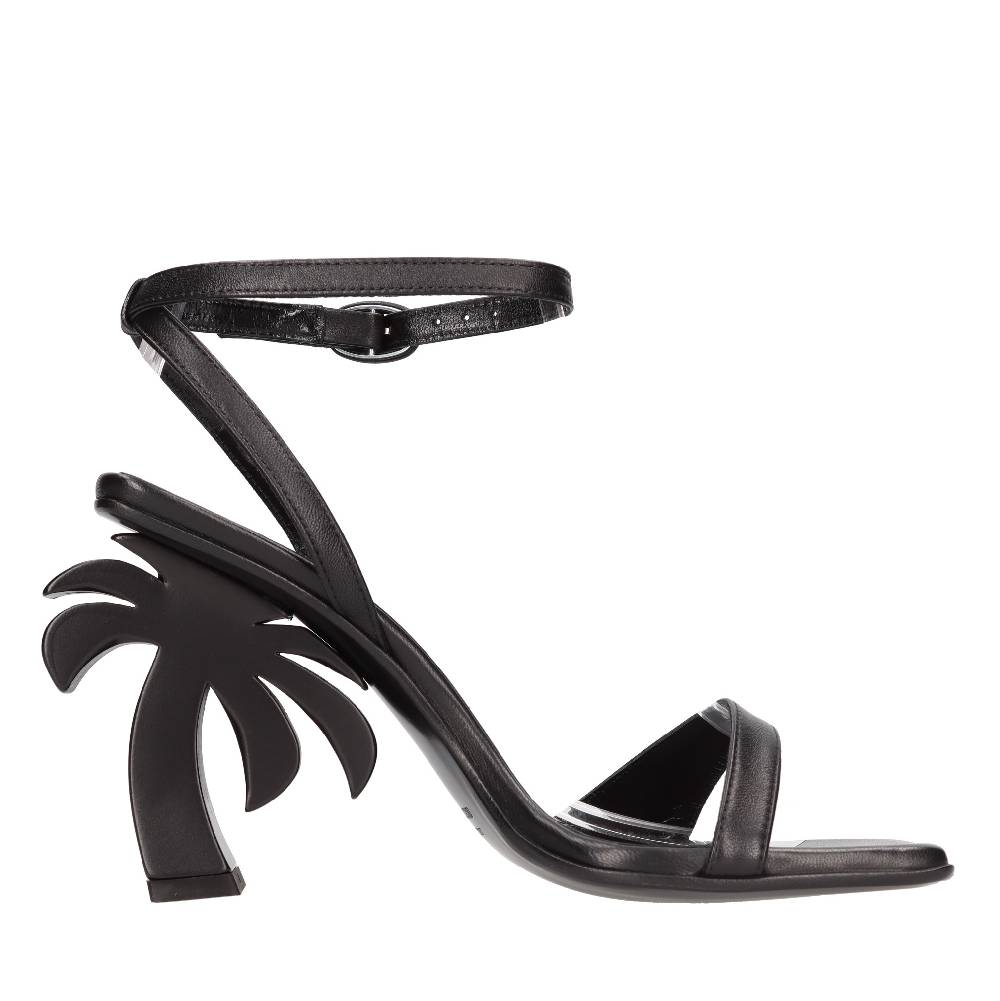 PALM ANGELS Sandali in pelle Consegna Veloce