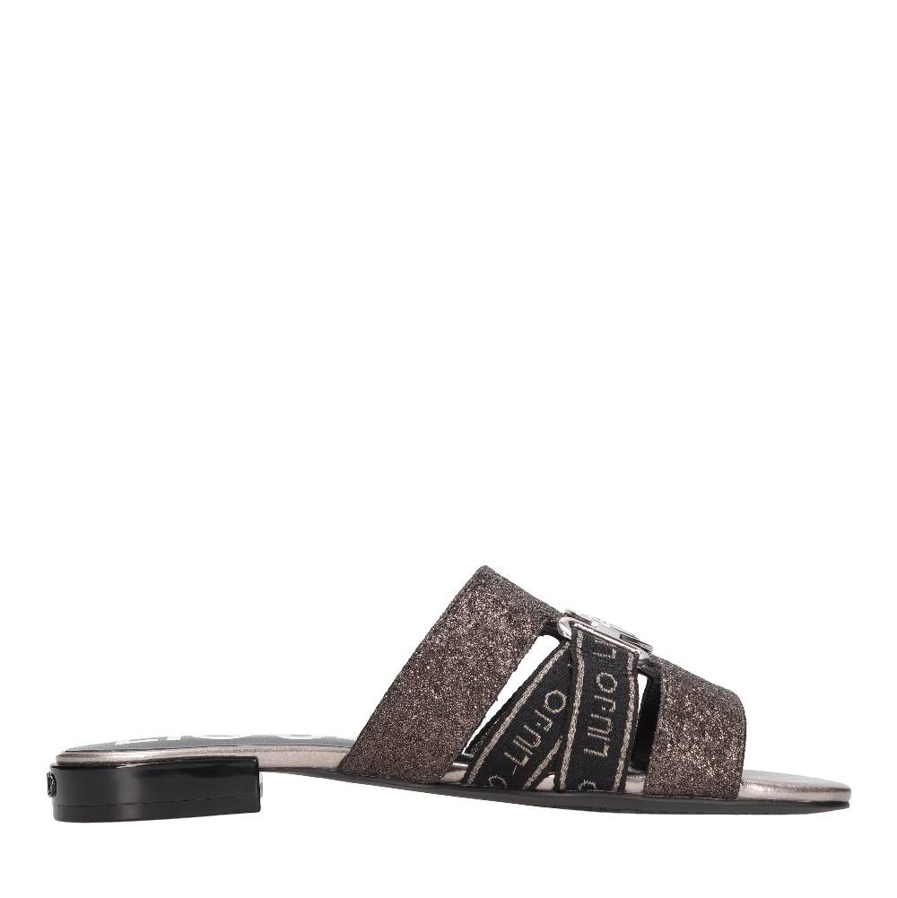LIU JO Mules in tessuto ed ecopelle Promozione Limitata