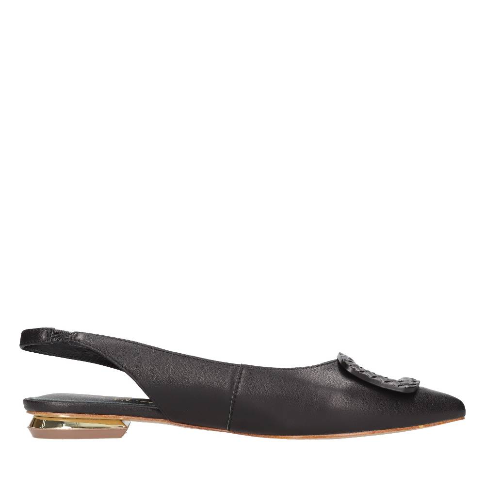 EMANUELLE VEE Ballerine in pelle Sconto
