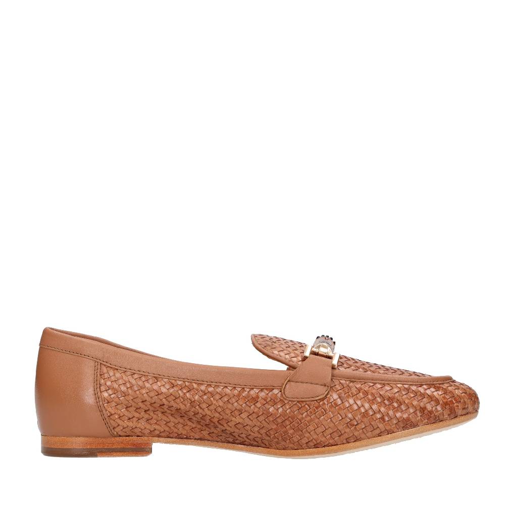 EMANUELLE VEE Mocassini in pelle Outlet