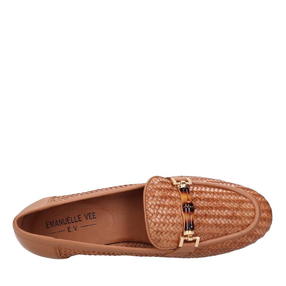 EMANUELLE VEE Mocassini in pelle Outlet