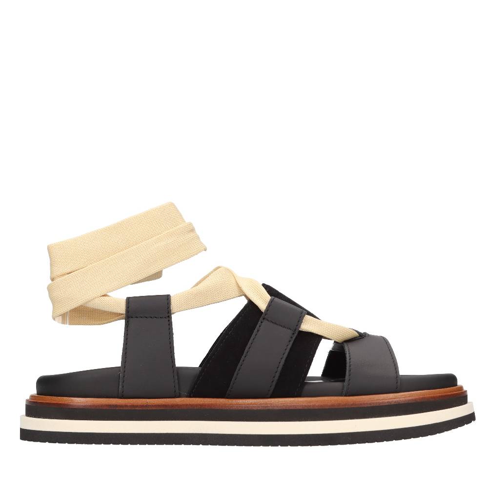 HOGAN Sandali flat in pelle Only for today