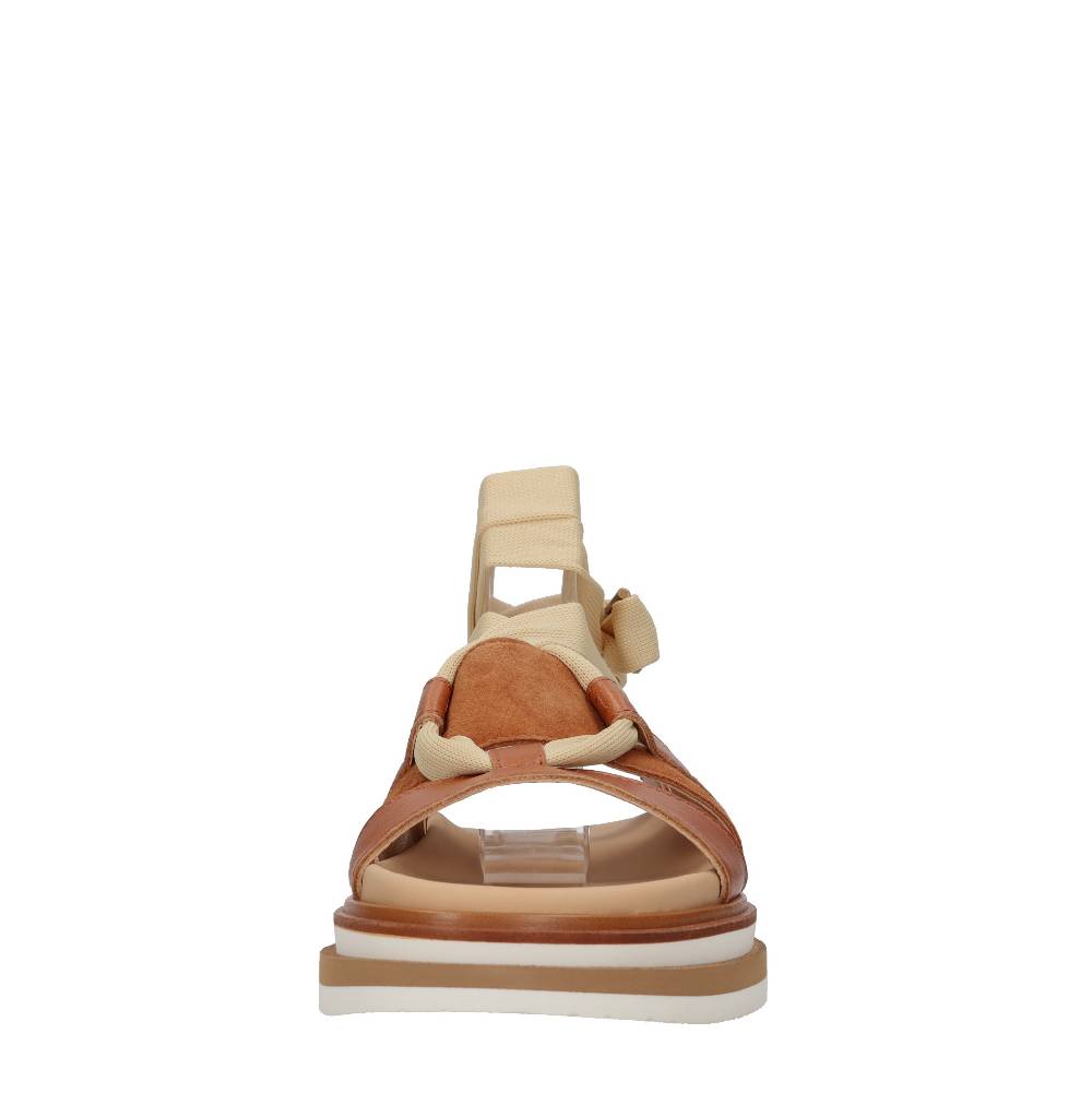 HOGAN Sandali flat in pelle Offerte