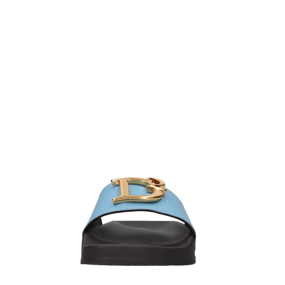 DSQUARED2 Mules in gomma e pelle Vendite Flash
