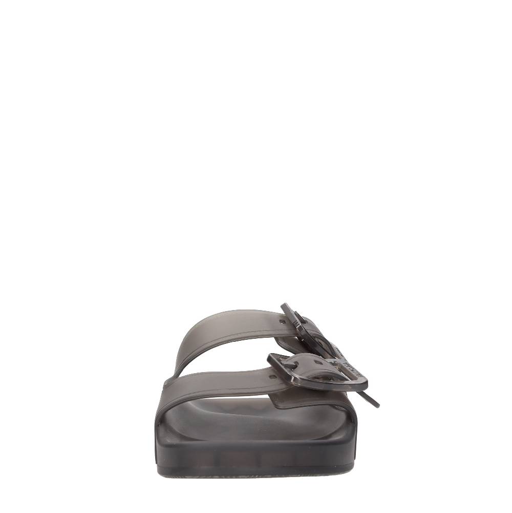 BALENCIAGA Mules in gomma trasparente Nuova