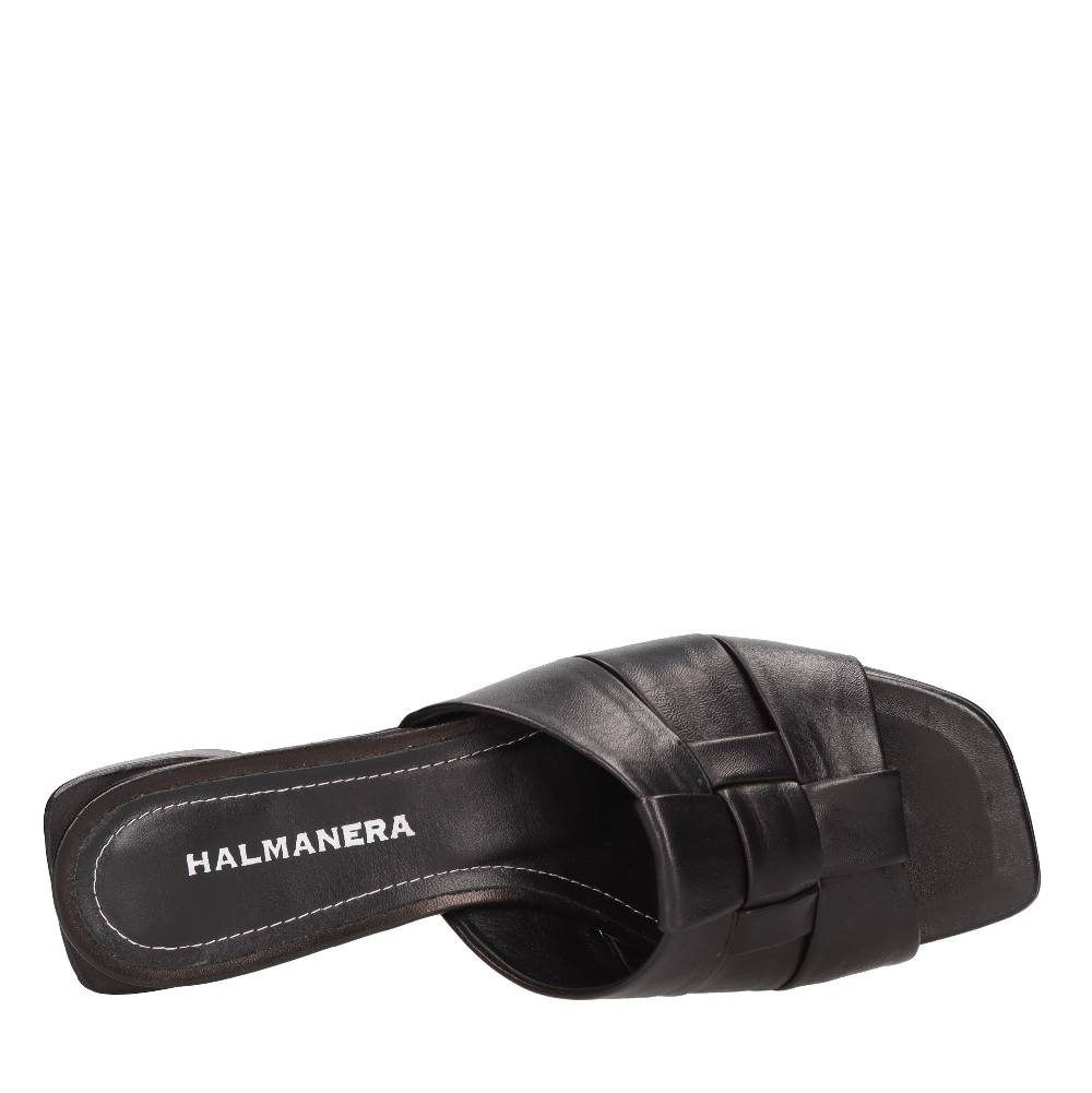 HALMANERA Mules in pelle Italia