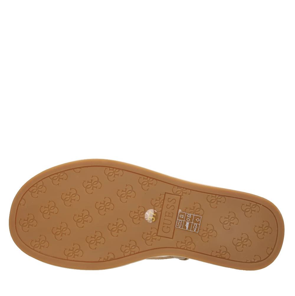 GUESS Sandali con zeppa in pelle Spedizione Gratuita