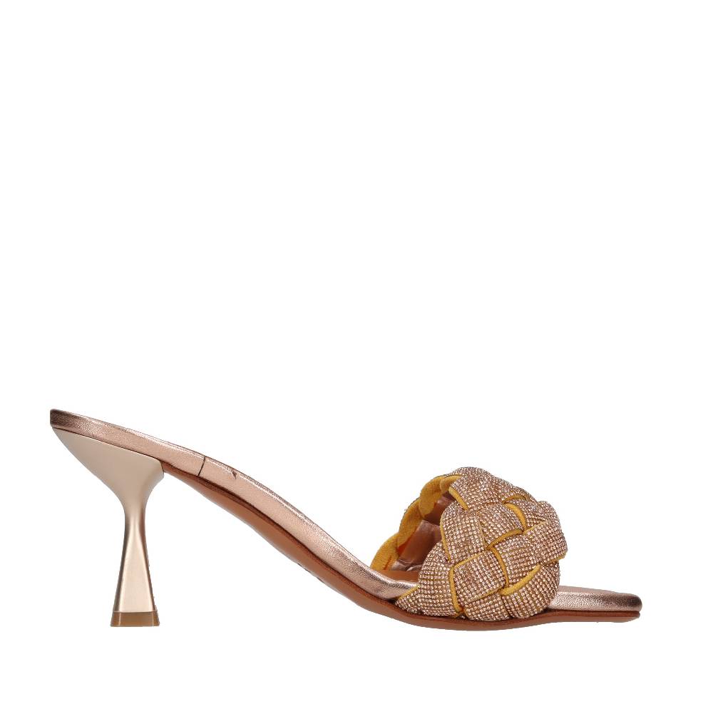 ALBANO Mules in strass Qualità Garantita