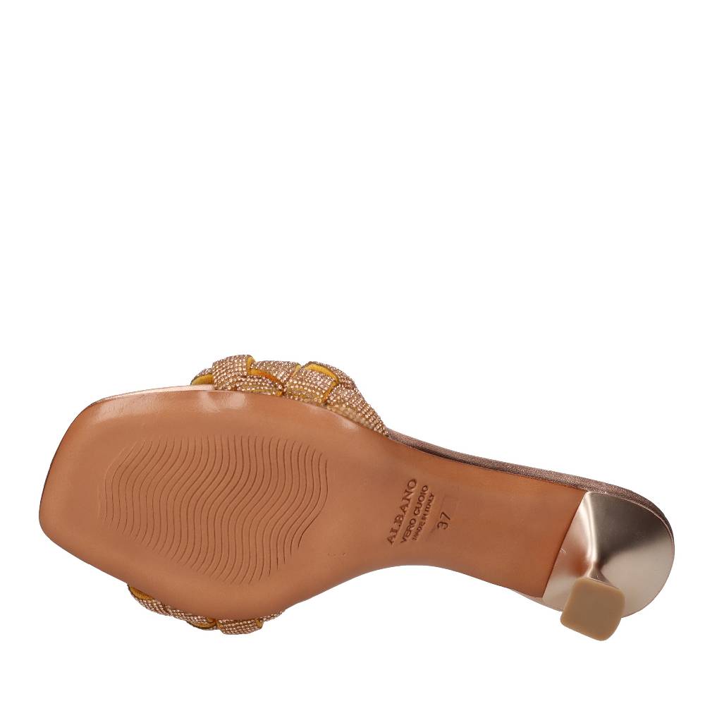 ALBANO Mules in strass Qualità Garantita