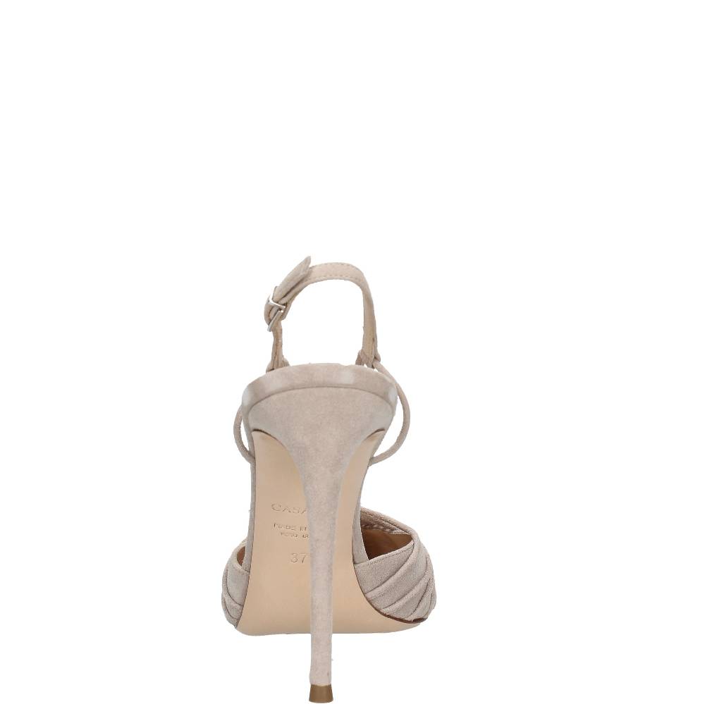 CASADEI Décolleté slingback in camoscio 2025
